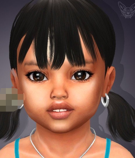 模拟人生4幼儿的圈型耳环MOD v1.3