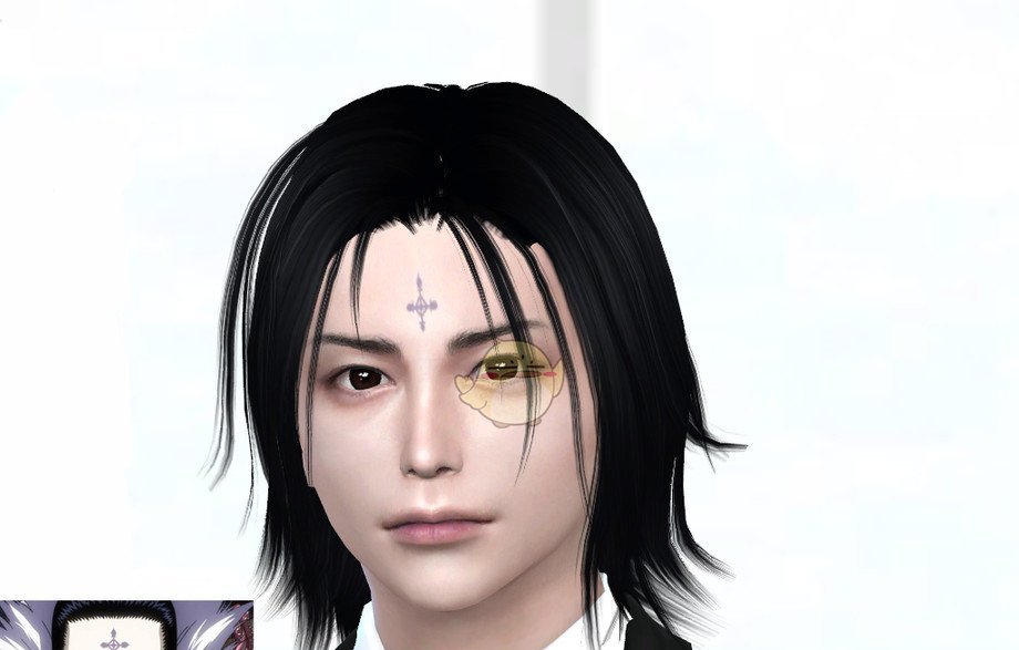 模拟人生4十字架脸部纹身MOD v1.4