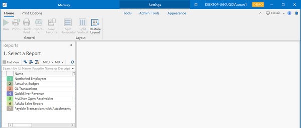 Mercury(报告创建分析工具) v4.204.5