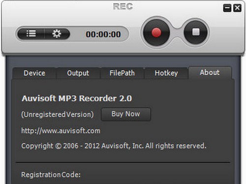 Auvisoft MP3 Recorder(MP3录音工具) v2.5