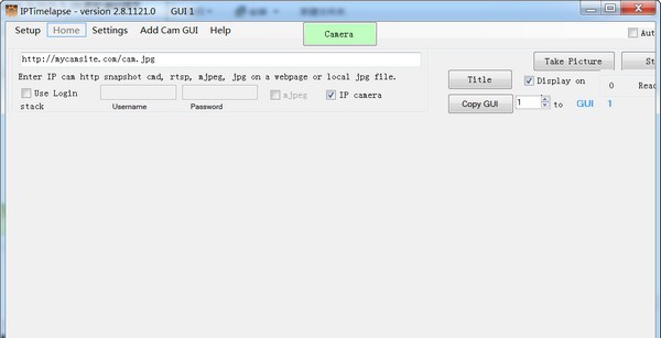 SebecTec IPTimelapse(流媒体软件) v2.8.1124