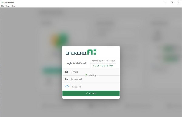 Backend.AI(AI网站UI) v21.03.10