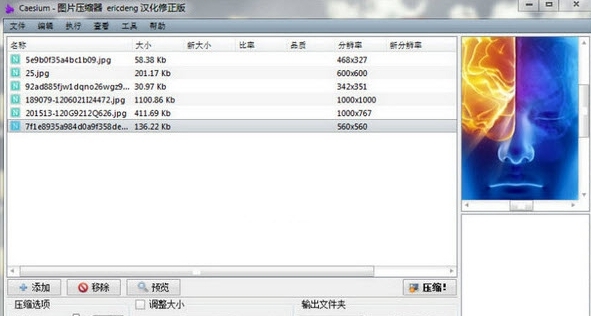 Caesium图片大小压缩软件 v1.7.5