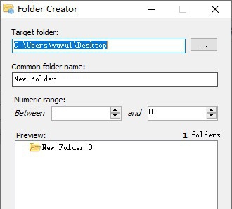 Folder Creator(批量文件夹创建器) v1.4