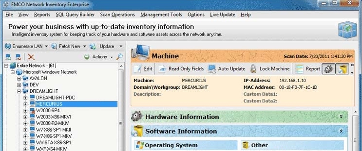 EMCO Network Inventory Enterprise免费版 v5.8.22.10114