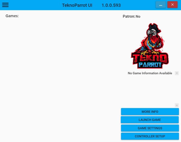 TeknoParrotUI(街机模拟器) v1.0.0.599
