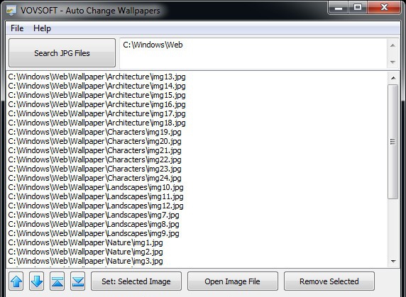 Auto Change Wallpapers(自动换壁纸软件) v1.5