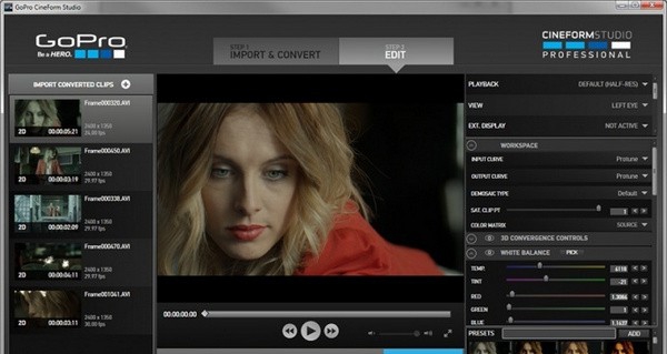 GoPro CineForm Studio(视频图像编辑工具) v1.3.2.177