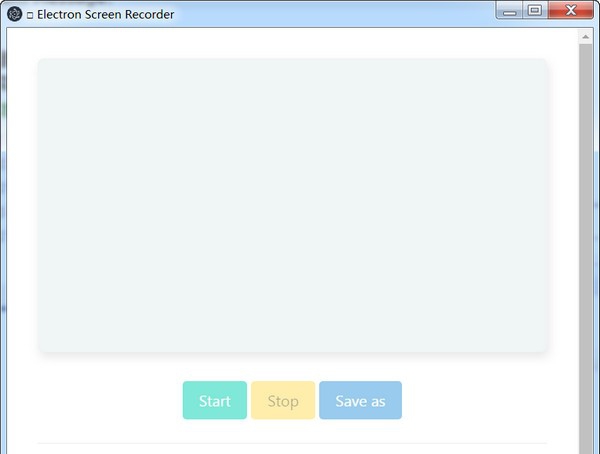 Electron Screen Recorder(屏幕录制工具) v2.1.5
