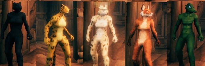 英灵神殿兽人皮肤包MOD v2.50