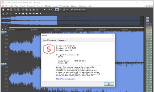 SOUND FORGE Audio Studio(音频处理软件) v14.0.78