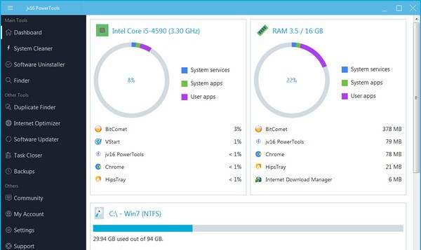 jv16 PowerTools(系统管理优化工具) v6.0.0.1137