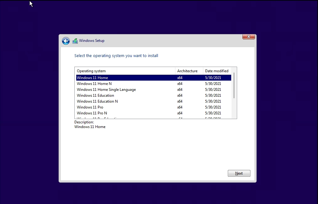 windows 11消费者版(含家庭版/专业版/专业工作站) v21996.5