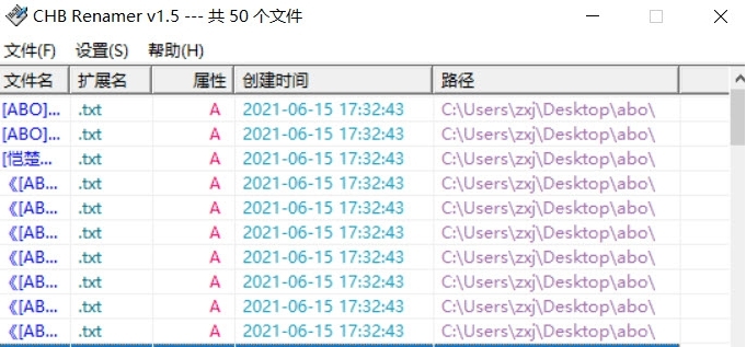 CHB Renamer中文绿色版 v1.10
