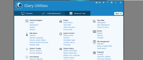 Glary Utilities 5磁盘清理 v5.171