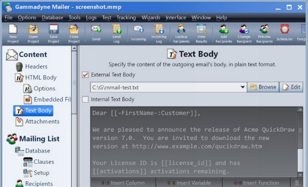Gammadyne Mailer(邮件营销工具) v61.4