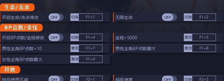绯红结系十三项修改器 v1.09