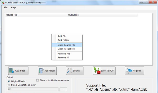 PDFdo Excel To PDF(转换工具) v1.11