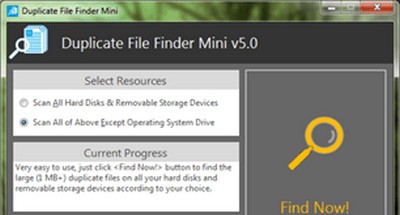 Duplicate File Finder Mini(重复文件查找器) v7.4