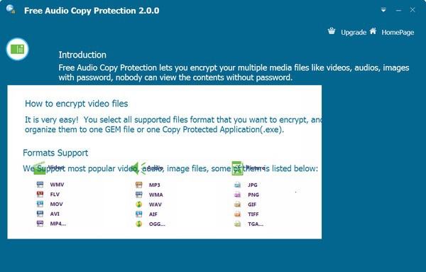 Free Audios Copy Protection(音频复制保护工具) v2.7