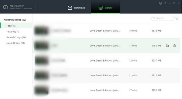 NoteBurner Netflix Video Downloader(视频下载工具) v1.5.1.179