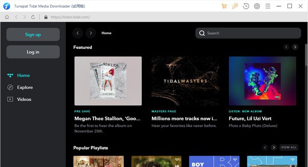 Tunepat Tidal Media Downloader(Tidal音乐下载器) v1.1.10