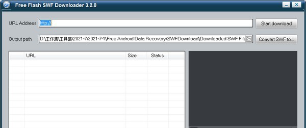ThunderSoft Free Flash SWF Downloader(SWF文件下载器) v3.2.5