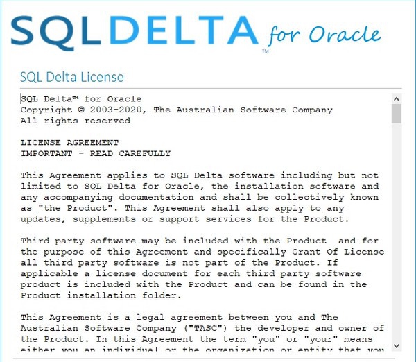 SQL Delta for Oracle(数据库比较工具) v6.5.5.164