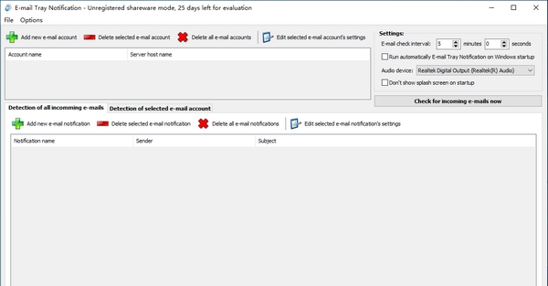 E-mail Tray Notification(邮件通知工具) v1.1.15.46