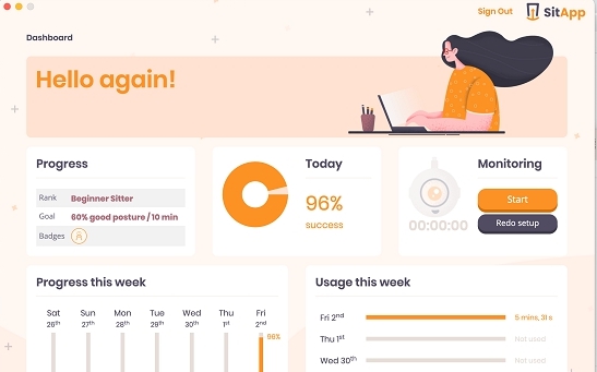 Sit App坐姿监控 v1.1.32