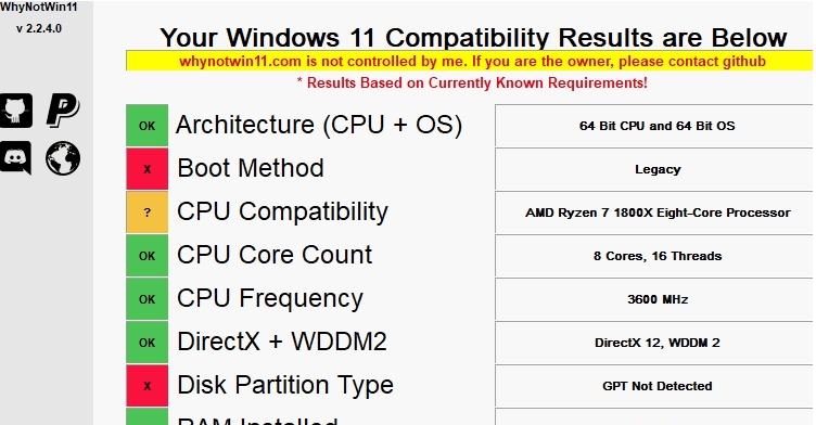 Windows11检测工具中文汉化版 v1.3