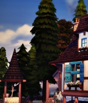 模拟人生4贝尔的双层住宅MOD v1.67