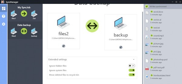 Abelssoft SyncManager(文件同步管理器) v2021.20.09
