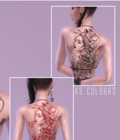 模拟人生4艺妓纹身MOD v1.79