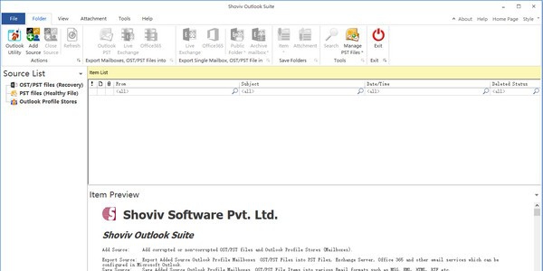 Shoviv Outlook Suite(PST文件处理软件) v20.8