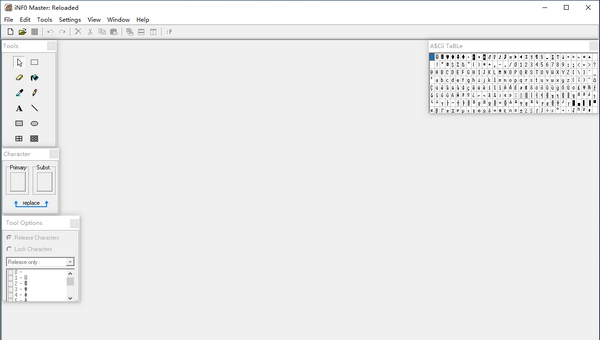 iNF0 Master(ascii-nfo画图制作工具) v1.5.6