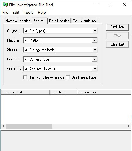 File Investigator Tools(文件快速搜索工具) v3.37