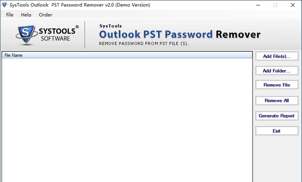 SysTools PST Password Remover(PST密码移除工具) v2.6