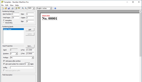 Number Machine Pro(PDF编辑打印软件) v2.1.0.18