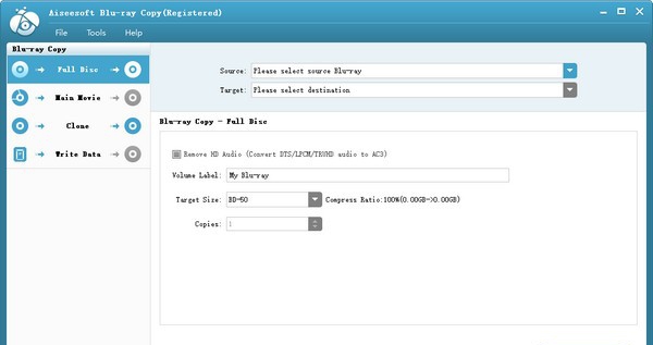 Aiseesoft Blu-ray Copy(蓝光光盘刻录工具) v7.0.23