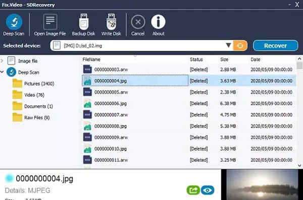 SDRecovery(存储卡恢复工具) v2.5
