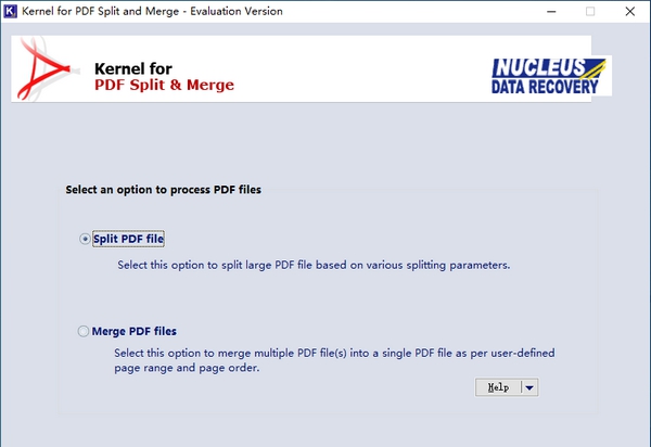 kernel for PDF split and Merge(PDF拆分合并软件) v10.05.05