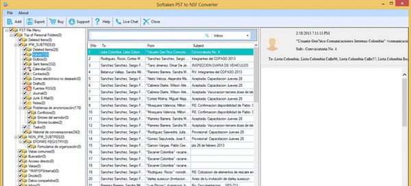 Softaken PST to NSF Converter(PST转NSF转换器) v1.7