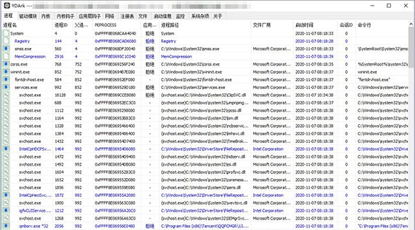 YDArk(X64内核工具) v1.0.2.9