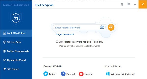 Gihosoft File Encryption(加密工具) v1.48