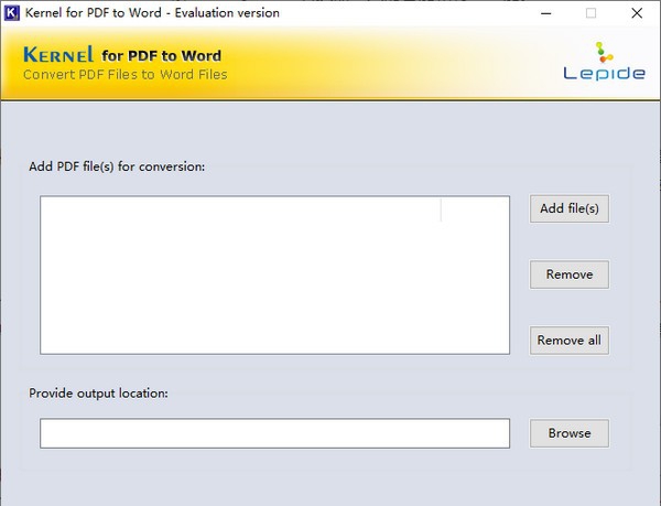 kernel pdf to word(PDF转word工具) v11.06.05