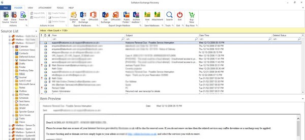 Softaken Exchange Recovery(邮件格式转换器) v21.5