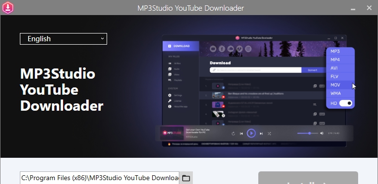 MP3Studio YouTube Downloader v2.0.7.5