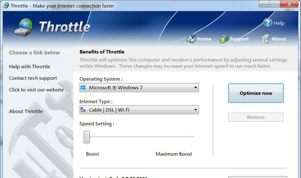 Throttle 2021(网络优化工具) v8.7.26.2025