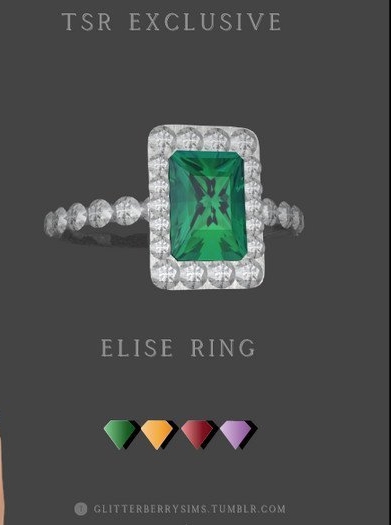 模拟人生4宝石钻石戒指MOD v1.4